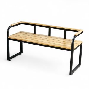 Ghế băng có tay tựa 120x45x60cm gỗ cao su GBD030