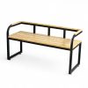 Ghế băng có tay tựa 120x45x60cm gỗ cao su GBD030