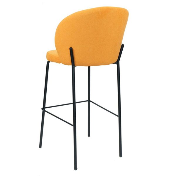 Ghế bar nệm vải khung chân sắt GAK189H