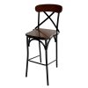 Ghế quầy bar chân sắt GCFSK50