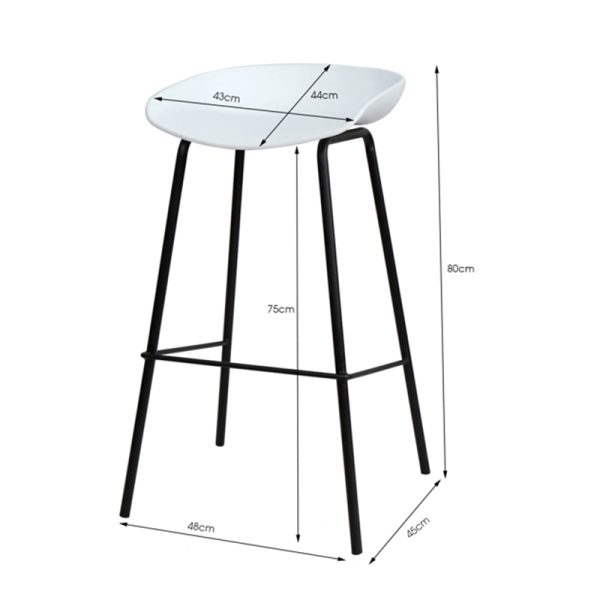 Ghế bar HAY chân sắt sơn tĩnh điện HOGCF68018