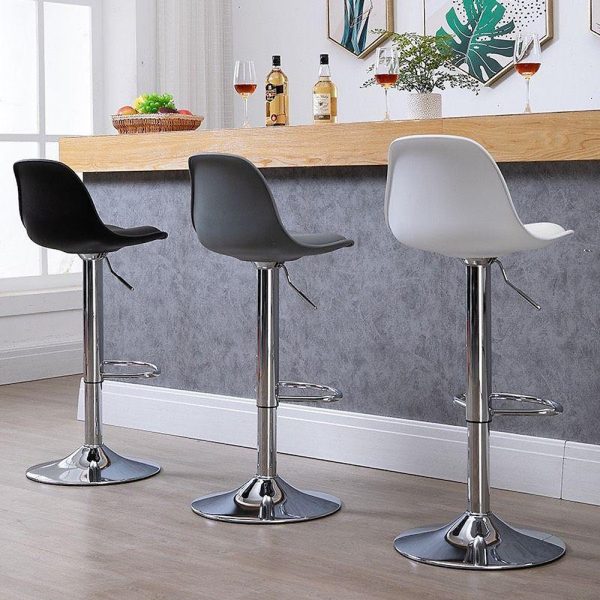 Ghế bar Eames nâng hạ mặt nệm nhiều màu ST1028-3