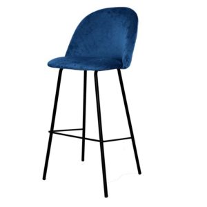 Ghế bar nệm vải khung chân sắt GAK195H