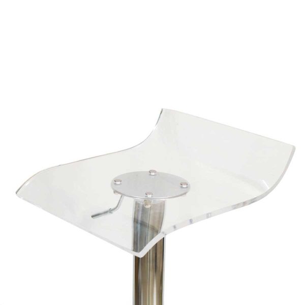 Ghế bar nhựa Arcylic chân xoay nâng hạ GAK-631