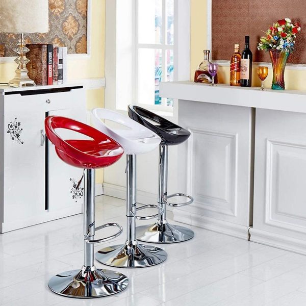 Ghế bar mâm xoay mặt nhựa nhiều màu ST1154