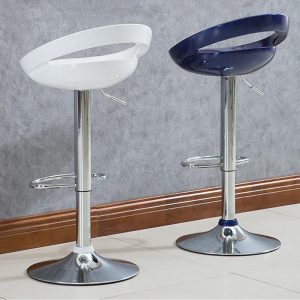 Ghế bar mâm xoay mặt nhựa nhiều màu ST1154