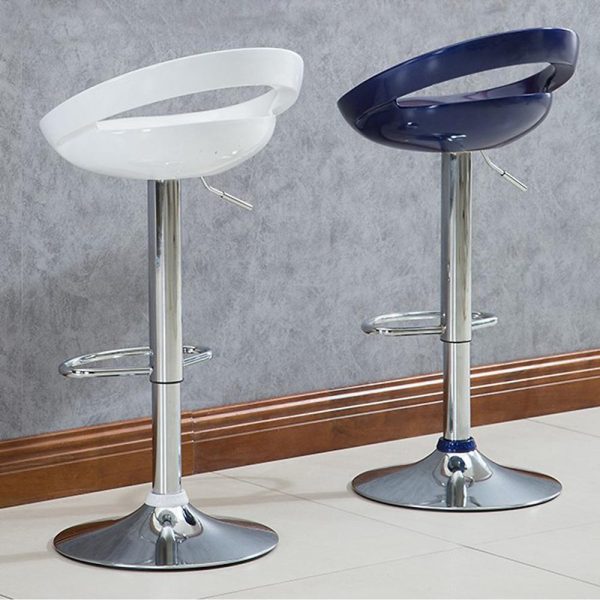 Ghế bar mâm xoay mặt nhựa nhiều màu ST1154