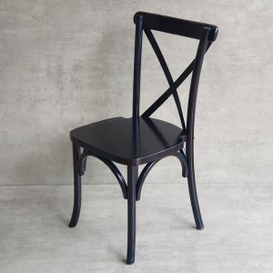 Ghế Bistro Crossback gỗ cao su GCF162