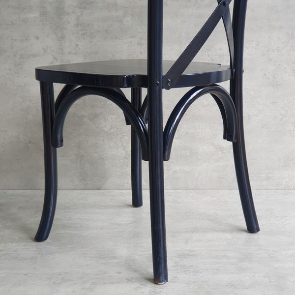Ghế Bistro Crossback gỗ cao su GCF162