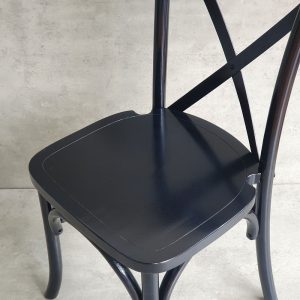 Ghế Bistro Crossback gỗ cao su GCF162