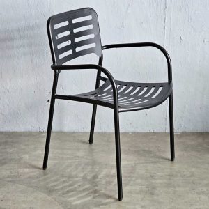 Ghế sắt ngoài trời có tay vịn GCF219