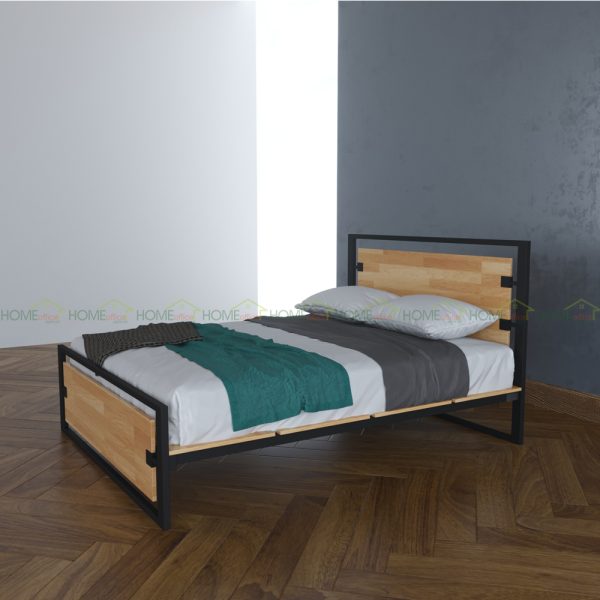 GN68004 - Giường ngủ Ferrro - 206x160x35 (cm)