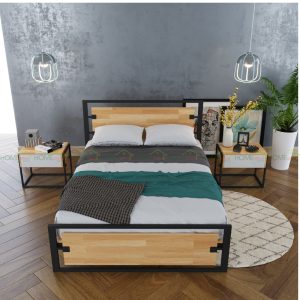 GN68004 - Giường ngủ Ferrro - 206x160x35 (cm)