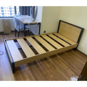 Giường ngủ gỗ plywood phủ melamin