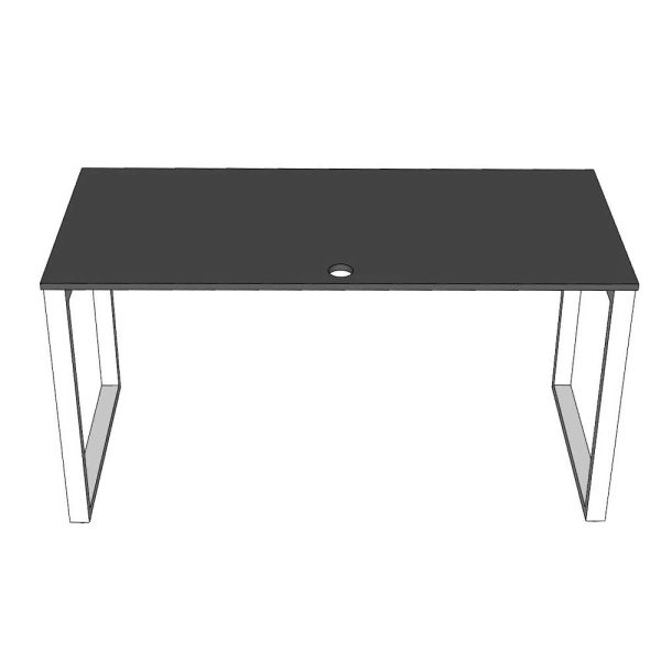 Bàn làm việc 140x60 Rectang Concept lắp ráp