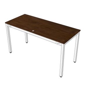 HBUC003 - Bàn làm việc 140x60 UConcept chân sắt lắp ráp