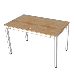 HBUC004 - Bàn làm việc 120x70 UConcept chân sắt lắp ráp