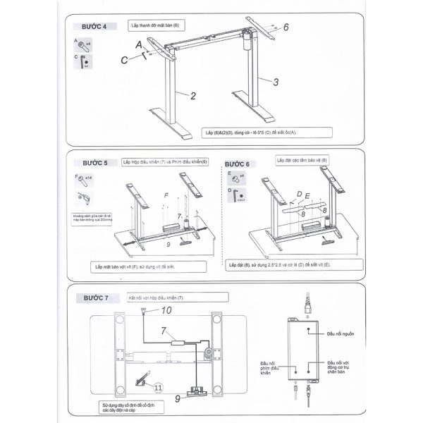 Hướng dẫn sử dụng chân điện 1 động cơ