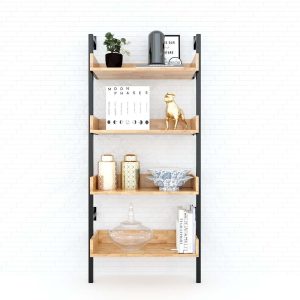 Kệ sắt áp tường 4 tầng 65x25x145(cm) KTT68019