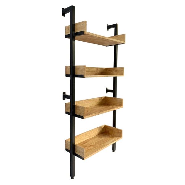 Kệ sắt áp tường 4 tầng 65x25x145(cm) KTT68019