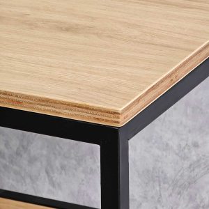 Kệ đứng 2 tầng 45x45x75cm gỗ plywood khung sắt KTB68160