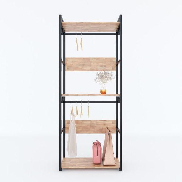 KQA68035 - Kệ quần áo VEGA đa năng 80x45x200(cm)