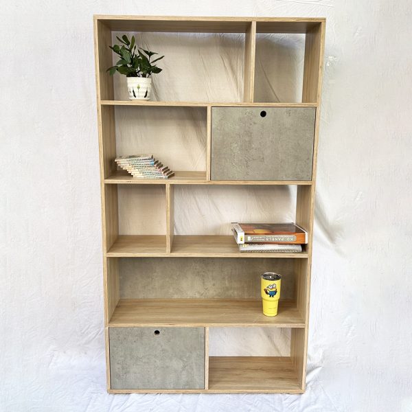 Kệ sách trang trí gỗ Plywood KS68166