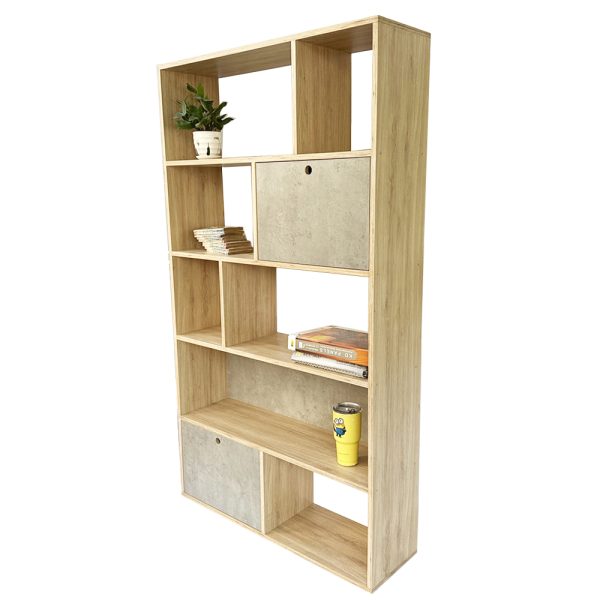 Kệ sách trang trí gỗ Plywood KS68166