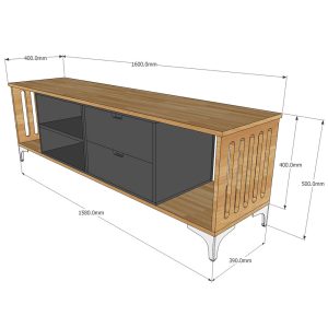 KTV68041 - Kệ tivi phòng khách hiện đại bằng gỗ