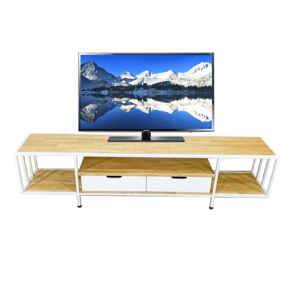 KTV68024 - Kệ Tivi Gỗ BLOCK 2 ngăn hiện đại (1800X350X450mm)