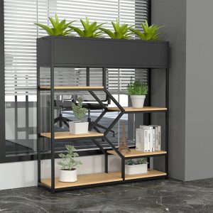 Kệ trang trí 120x30x110cm có hộc để cây cảnh KTB68135