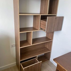 Kệ sách trang trí gỗ Plywood KS68166