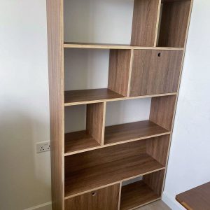 Kệ sách trang trí gỗ Plywood KS68166