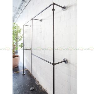 GQA68023 - Giá treo quần áo ống nước 008 - 240x30x240 (cm)