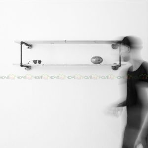 KTT68013 - Kệ treo tường ống nước 2 tầng - 80x30x40 (cm)