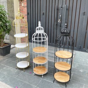 Kệ trưng bày lồng chim