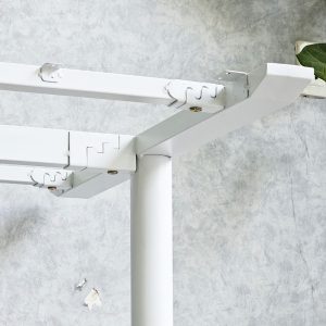 Chân sắt lắp ráp cho bàn 160x80cm hệ TIO sơn tĩnh điện HCTO010