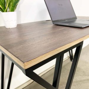 Mặt bàn gỗ Pywood vân tối