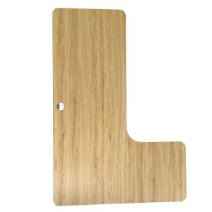 Mặt bàn góc L gỗ Plywood vân sồi MB024