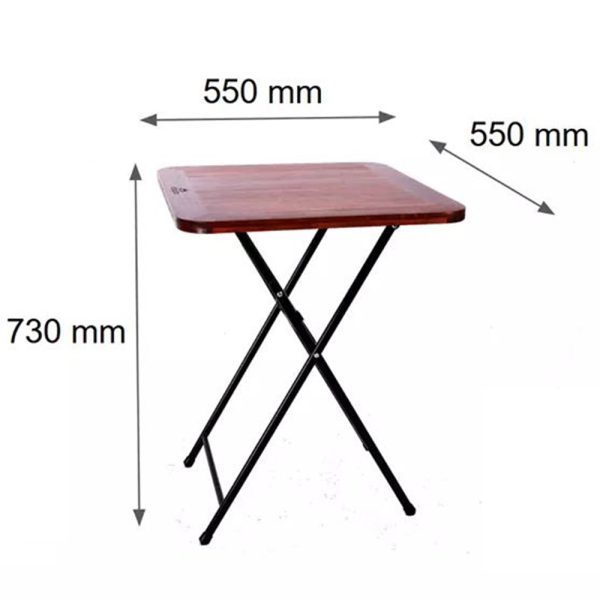 CFD68055 - Bàn cafe ngoài trời gấp gọn Patio 55x55x73(cm)