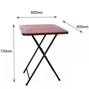 Bàn cafe ngoài trời xếp gọn Patio vuông 60cm CFD68056