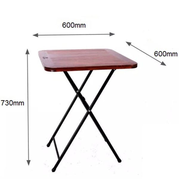 Bàn cafe ngoài trời xếp gọn Patio vuông 60cm CFD68056