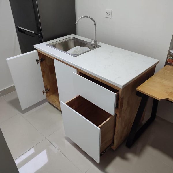 TBD68002 - Tủ bếp dưới mẫu 002 - 120x60x80 cm