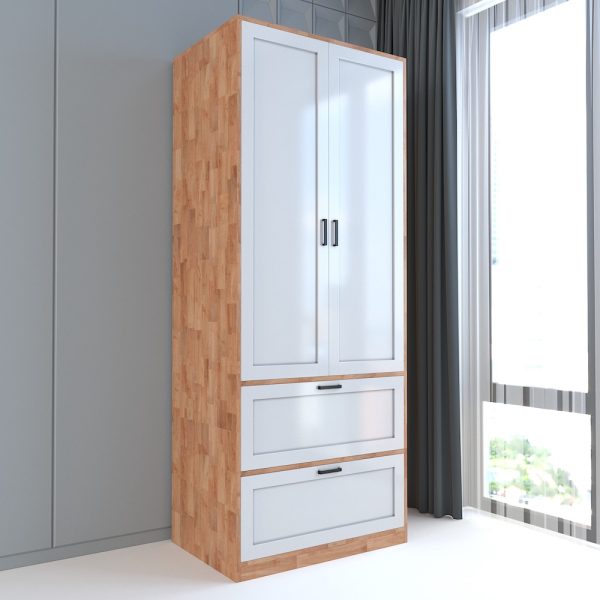 Tủ quần áo hiện đai gỗ tự nhiên