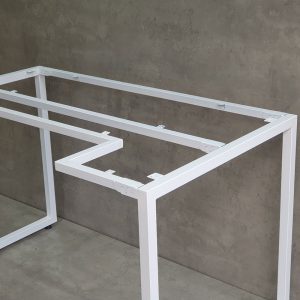 Chân bàn chữ L 120x70cm hệ Minimal HCMN013